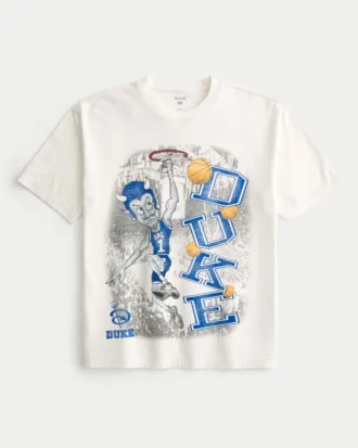 Camiseta gráfica cuadrada de la Universidad de Duke