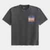 Camiseta gráfica oversize de Hollister x Taco Bell Camiseta gráfica oversize de Hollister x Taco Bell