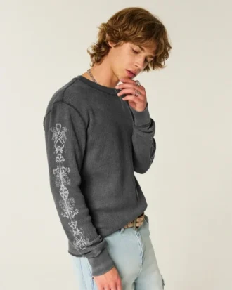 Camiseta térmica con estampado