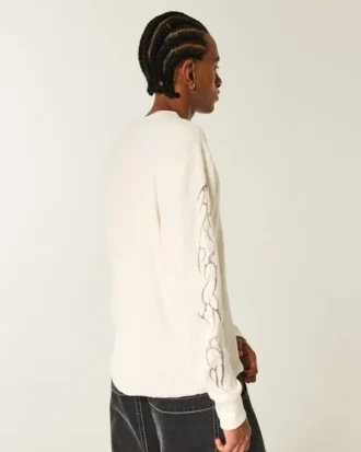 Camiseta térmica con estampado grafiti