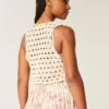Chaleco con flecos estilo crochet fácil de llevar