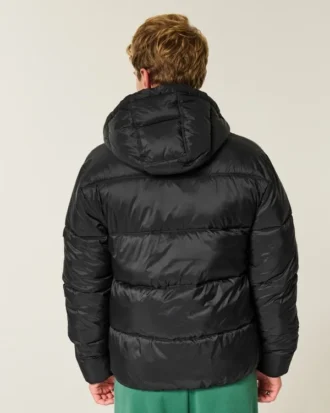Chaqueta acolchada con capucha