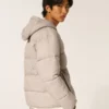 Chaqueta acolchada con capucha Chaqueta acolchada con capucha