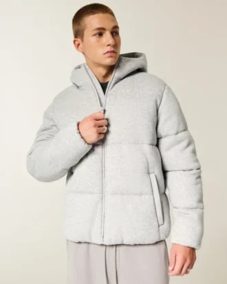 Chaqueta acolchada Hollister Feel Good Fleece