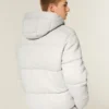 Chaqueta acolchada Hollister Feel Good Fleece