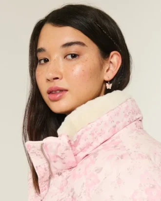 Chaqueta acolchada para todo tipo de clima con forro de piel sintética