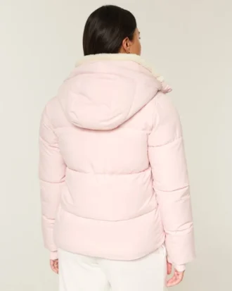 Chaqueta acolchada para todo tipo de clima con forro de piel sintética