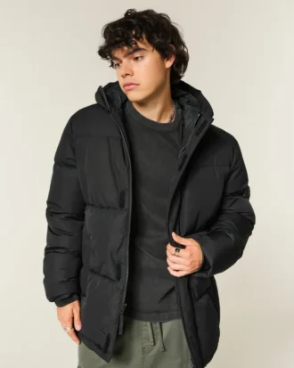 Chaqueta acolchada tipo parka