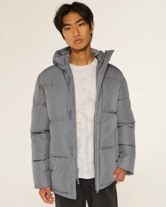 Chaqueta acolchada tipo parka