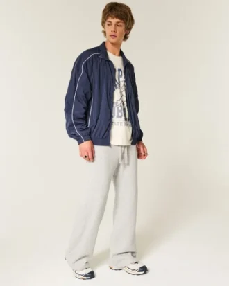 Chaqueta cortavientos con cremallera