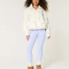 Chaqueta de forro polar Sherpa bordada Chaqueta de forro polar Sherpa bordada
