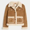 Chaqueta de piel sintética