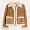 Chaqueta de piel sintética