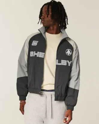 Chaqueta deportiva con estampado Shelby