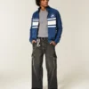 Chaqueta deportiva de felpa con gráfico de la Copa Mundial de la FIFA Francia 1998 Chaqueta deportiva de felpa con gráfico de la Copa Mundial de la FIFA Francia 1998