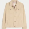 Chaqueta militar Y2K de sarga