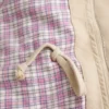 Chaqueta militar Y2K de sarga
