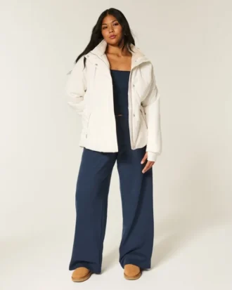 Chaqueta para todo tipo de clima con forro de piel sintética