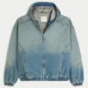 Chaqueta skater de denim lavado Chaqueta skater de denim lavado