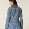 Chaqueta vaquera con estampado gráfico Class of ’26
