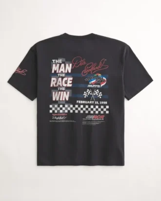 Conjunto de camiseta con gráfico de Dale Earnhardt NASCAR y pantalones de pijama de franela