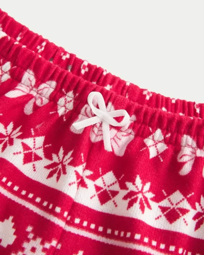 Conjunto de camiseta de manga larga y pantalones cortos Always Cozy