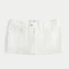 Falda pantalón micro de sarga Falda pantalón micro de sarga