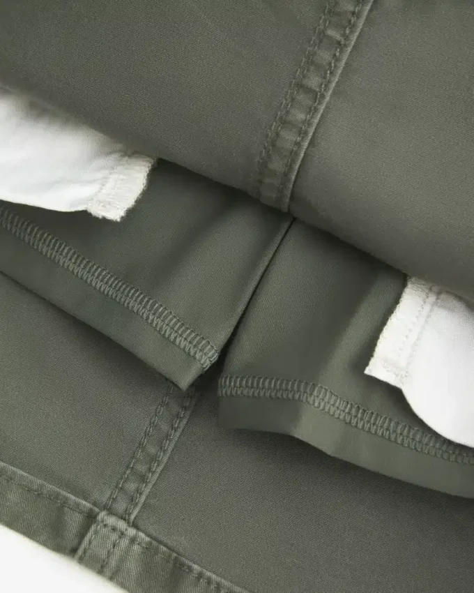 Falda pantalón micro de sarga Falda pantalón micro de sarga