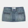 Falda pantalón micro mini vaquera Falda pantalón micro mini vaquera