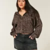 Falda pantalón mini vaquera de talle bajo Falda pantalón mini vaquera de talle bajo