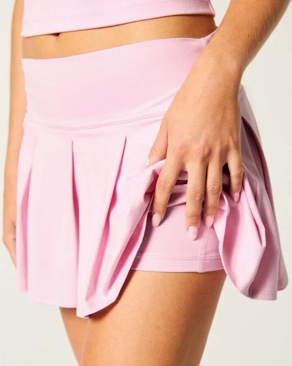Falda pantalón plisada con cintura baja Gilly Hicks Active Falda pantalón plisada con cintura baja Gilly Hicks Active