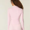 Gilly Hicks Active Recharge Bow Double Zip Jacket Gilly Hicks Active Recharge Bow Double Zip Jacket