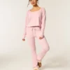 Gilly Hicks Always Cozy Waffle Long-Sleeve Scoop Top