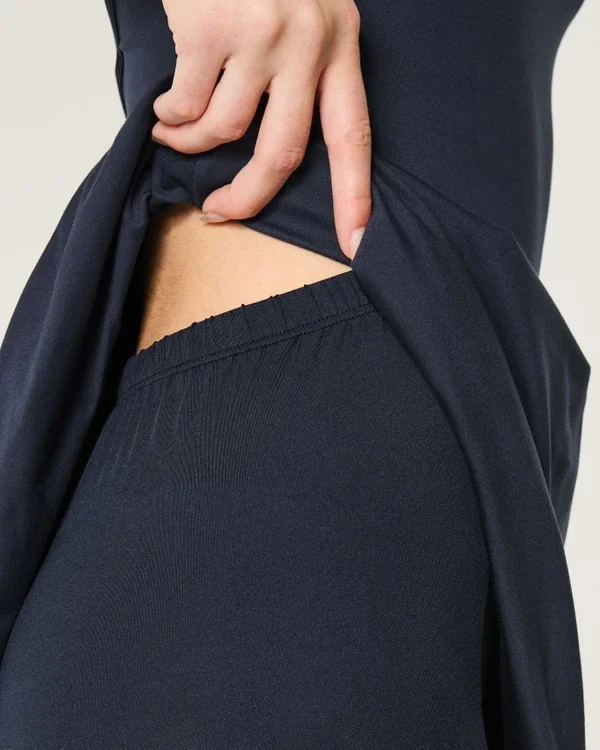 Gilly Hicks Vestido deportivo con tirantes cruzados en la espalda Gilly Hicks Vestido deportivo con tirantes cruzados en la espalda