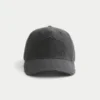 Gorra de béisbol con apliques desgastados