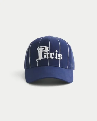 Gorra de béisbol con estampado de París