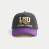 Gorra de béisbol con gráfico de LSU