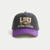 Gorra de béisbol con gráfico de LSU