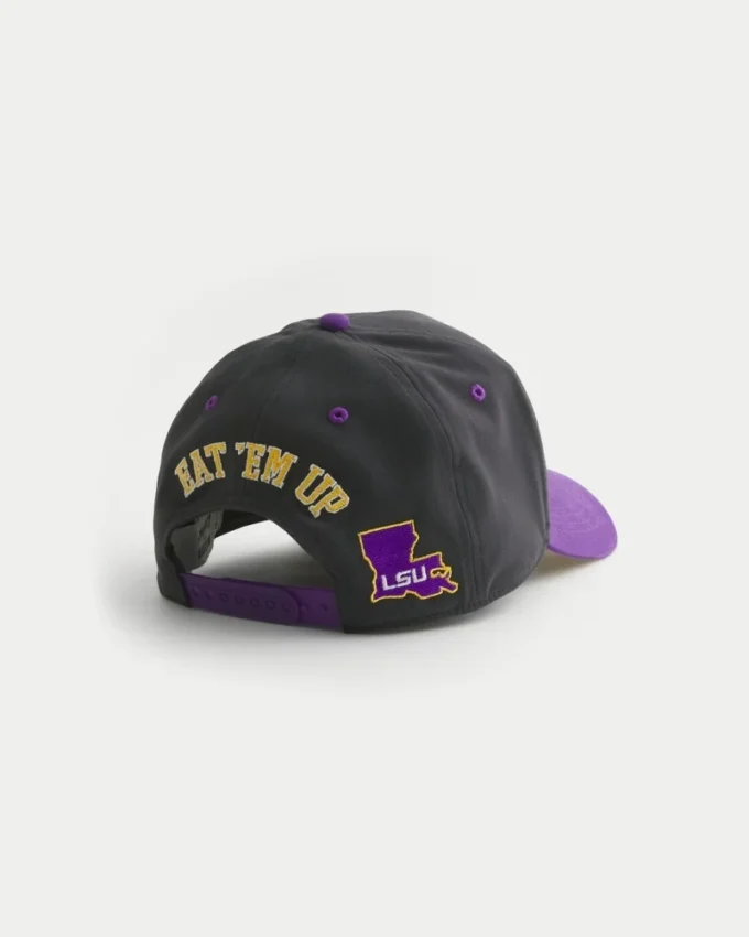 Gorra de béisbol con gráfico de LSU