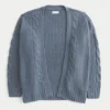 Hollister Cárdigan cómodo Cloud Easy sin cierre Hollister Cárdigan cómodo Cloud Easy sin cierre