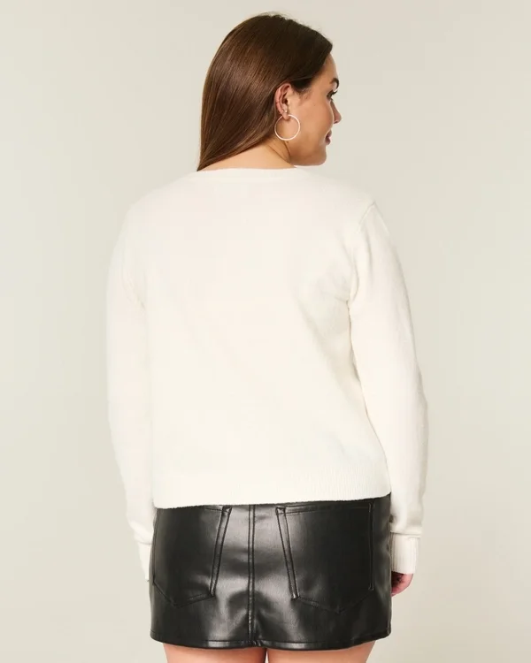 Hollister Cárdigan cómodo con bolsillos en forma de lazo Hollister Cárdigan cómodo con bolsillos en forma de lazo