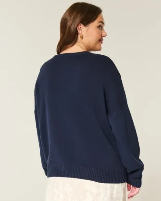 Jersey con estampado de pez saltando