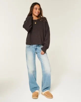 Jersey de cuello alto fácil de llevar Jersey de cuello alto fácil de llevar