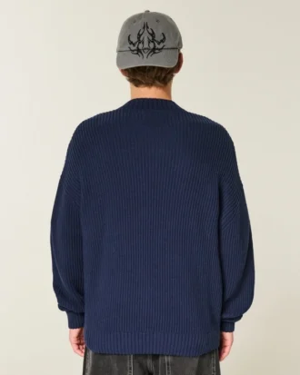 Jersey de cuello redondo con estampado Boxy Tokyo
