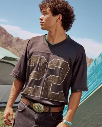 Jersey estampado holgado