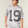 Jersey holgado con estampado de camuflaje Jersey holgado con estampado de camuflaje