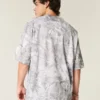 Jersey holgado con estampado de camuflaje Jersey holgado con estampado de camuflaje