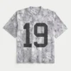 Jersey holgado con estampado de camuflaje Jersey holgado con estampado de camuflaje