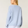 Jersey oversize con cuello en V Hollister Comfy Cloud