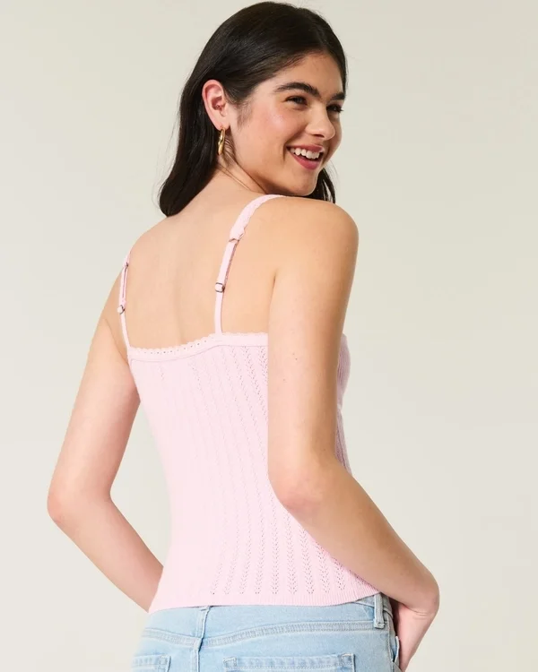 Jersey sin mangas con lazo delantero Jersey sin mangas con lazo delantero